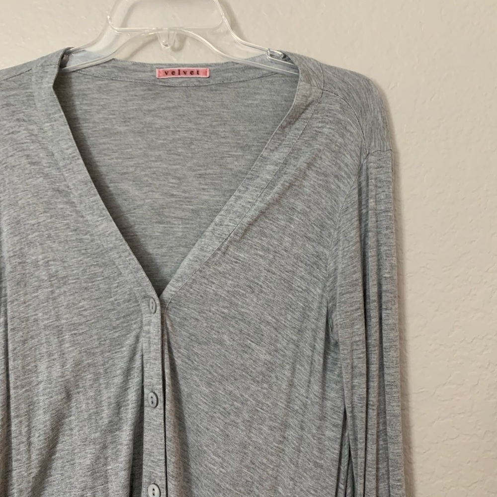 Velvet Cardigan - Picture 2 of 4